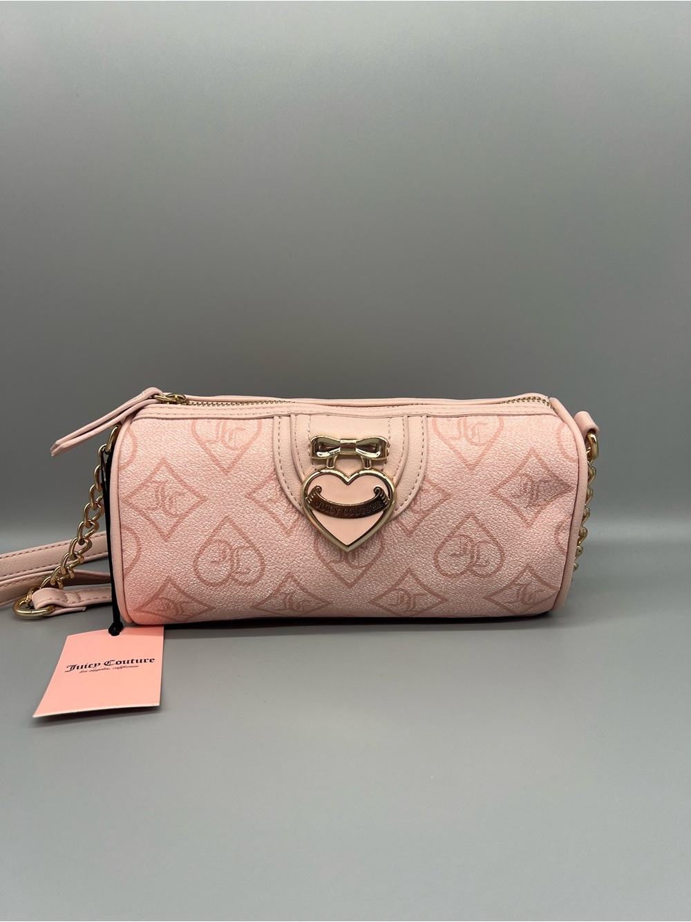 Juicy couture precious moments roll bag crossbody purse